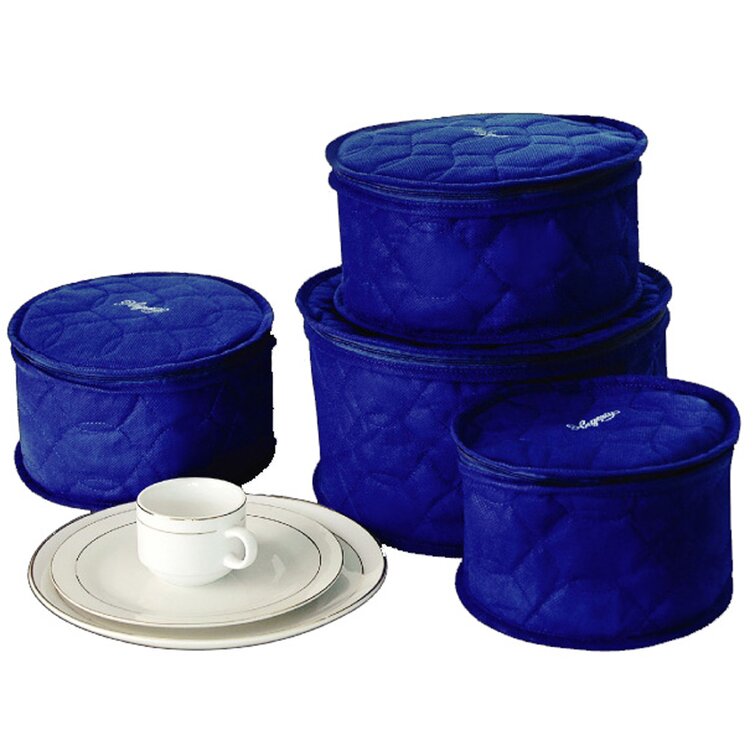 W.J. Hagerty Fabric Dinnerware Storage Set Reviews Wayfair Canada